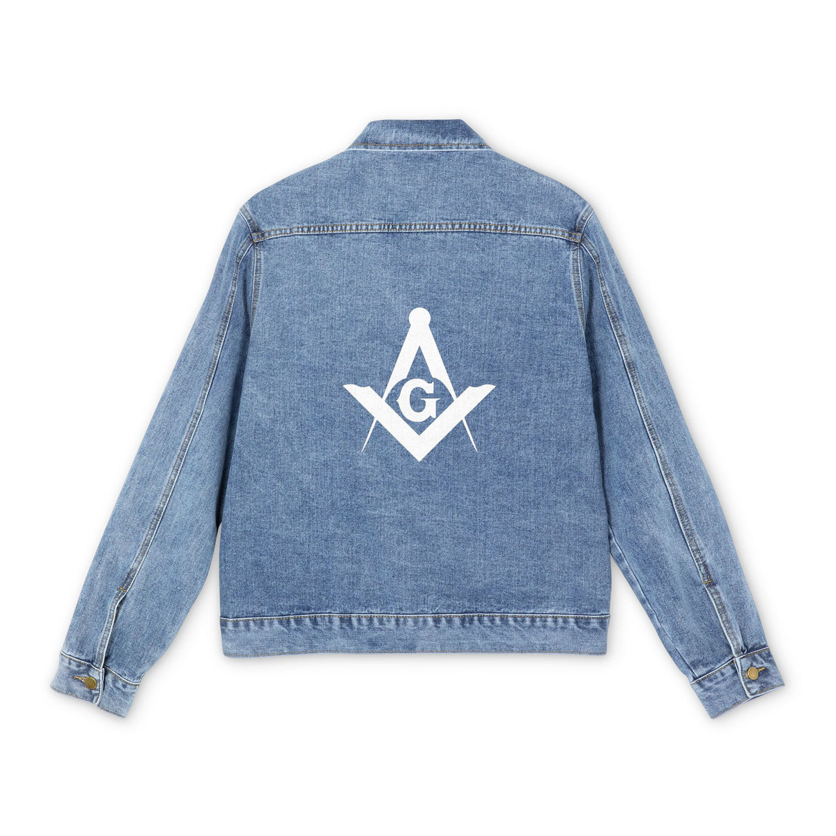 Master Mason Blue Lodge Jacket - Square and Compass G Relaxed Fit - Bricks Masons