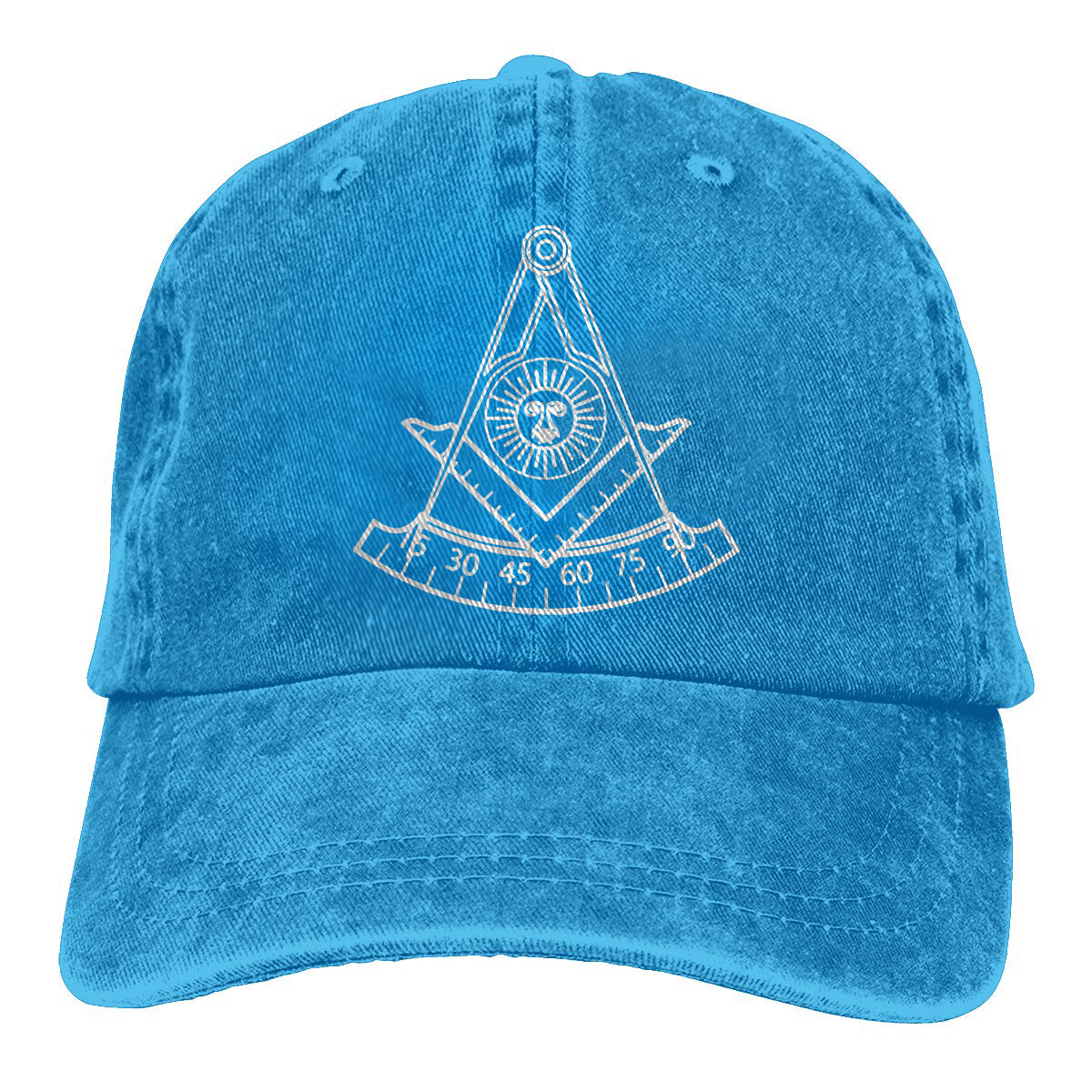 Past Master Blue Lodge California Regulation Baseball Cap - Various Colors - Bricks Masons