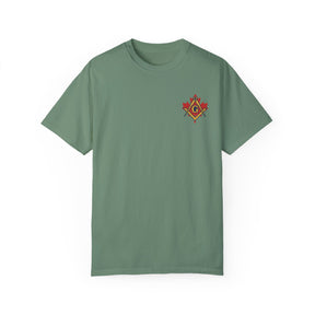 Master Mason Blue Lodge Canada Jurisdiction T-Shirt - Canada Mason Square & Compass G - Bricks Masons