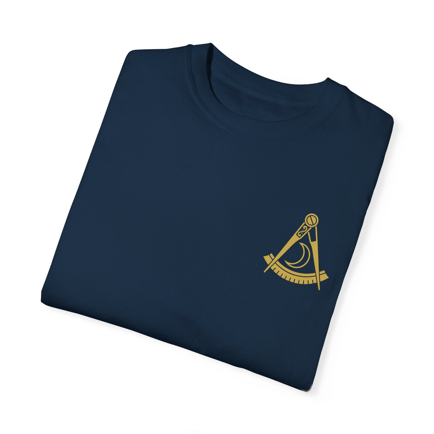 District Deputy Grand Master Blue Lodge T-Shirt - Garment-Dyed Tee - Bricks Masons