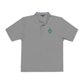 Allied Masonic Degrees Polo Shirt - Embroidered AMD Emblem Various Colors - Bricks Masons