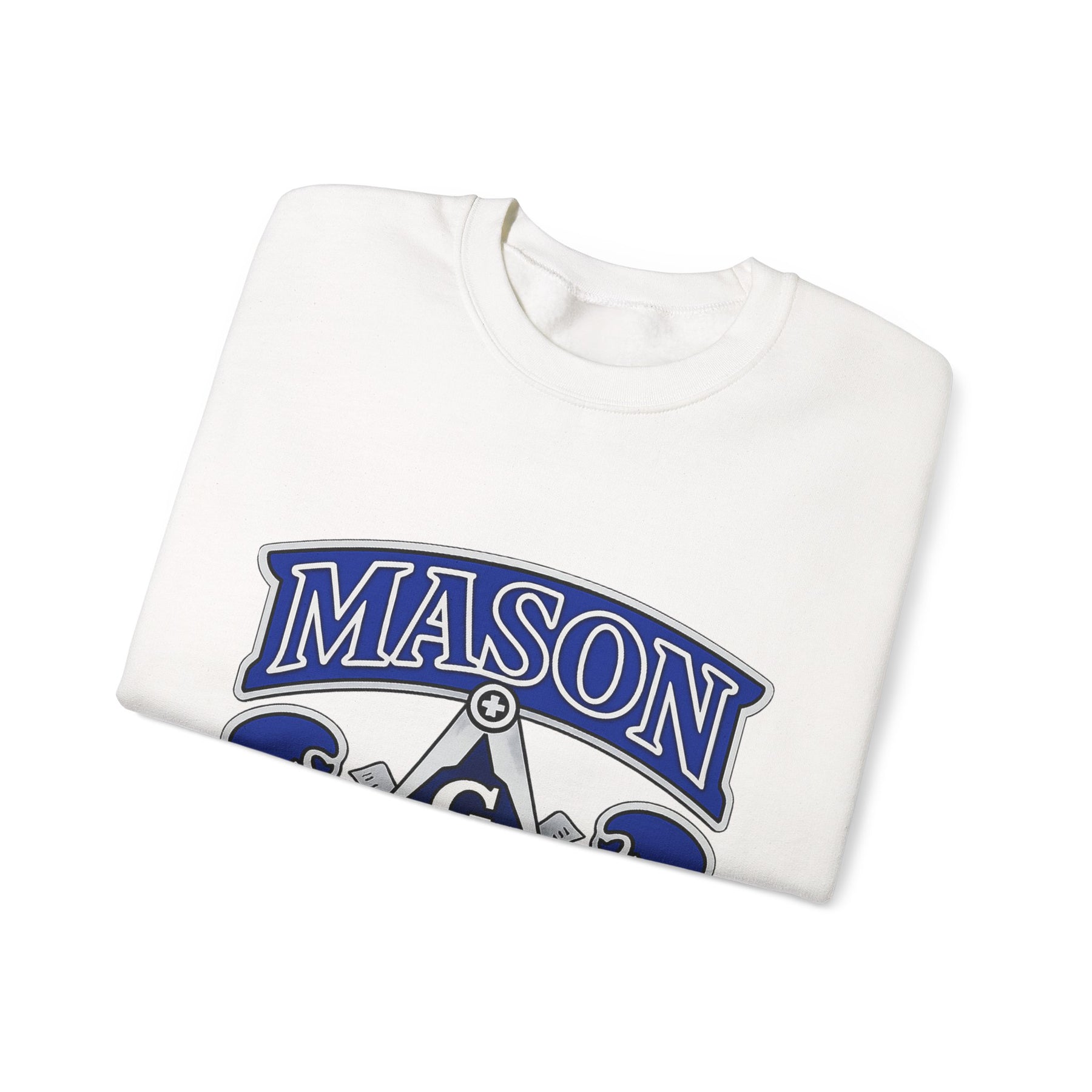 Master Mason Blue Lodge Sweatshirt - 2B1 ASK1 Square & Compass G - Bricks Masons