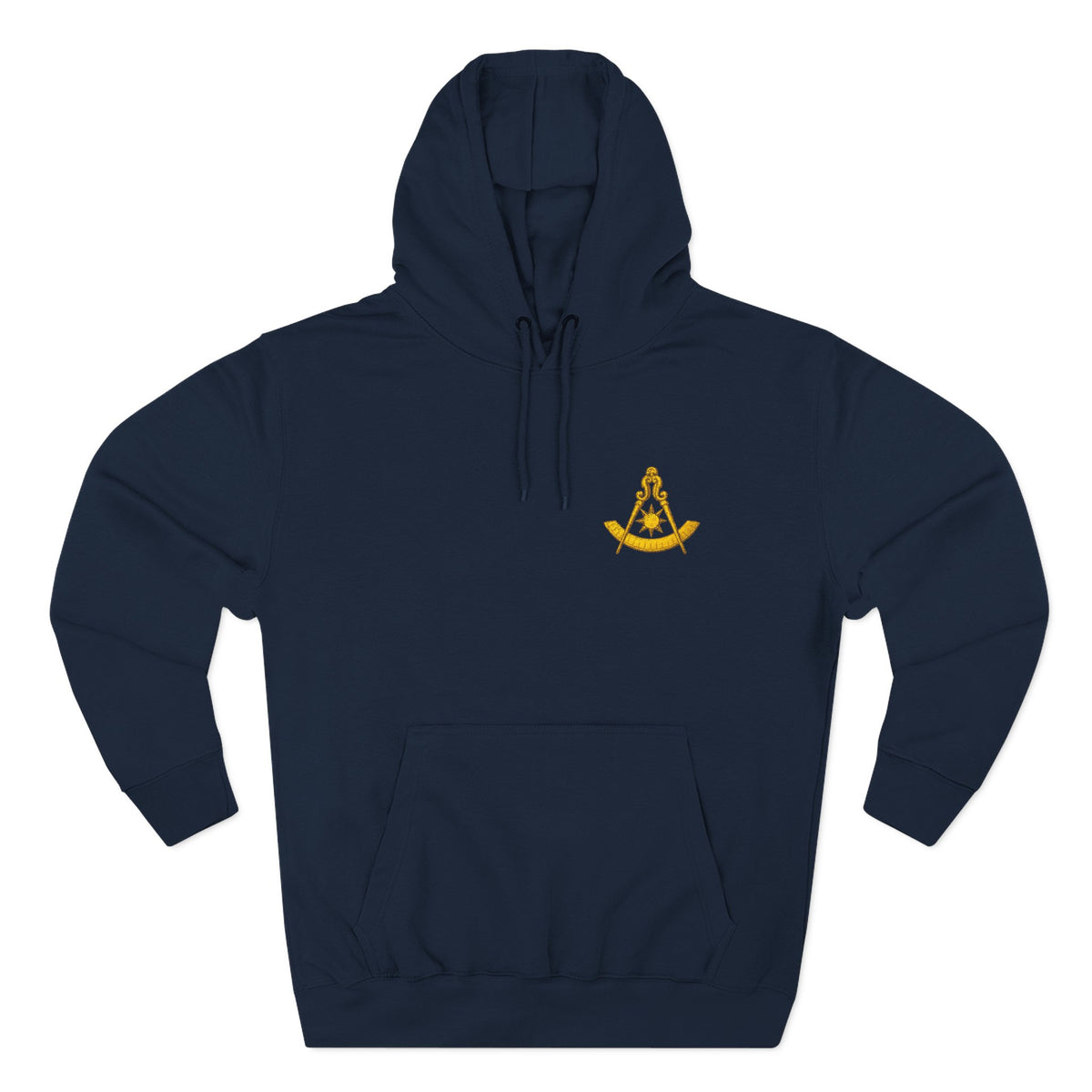Past Master Blue Lodge Hoodie - Left Chest Embroidery - Bricks Masons