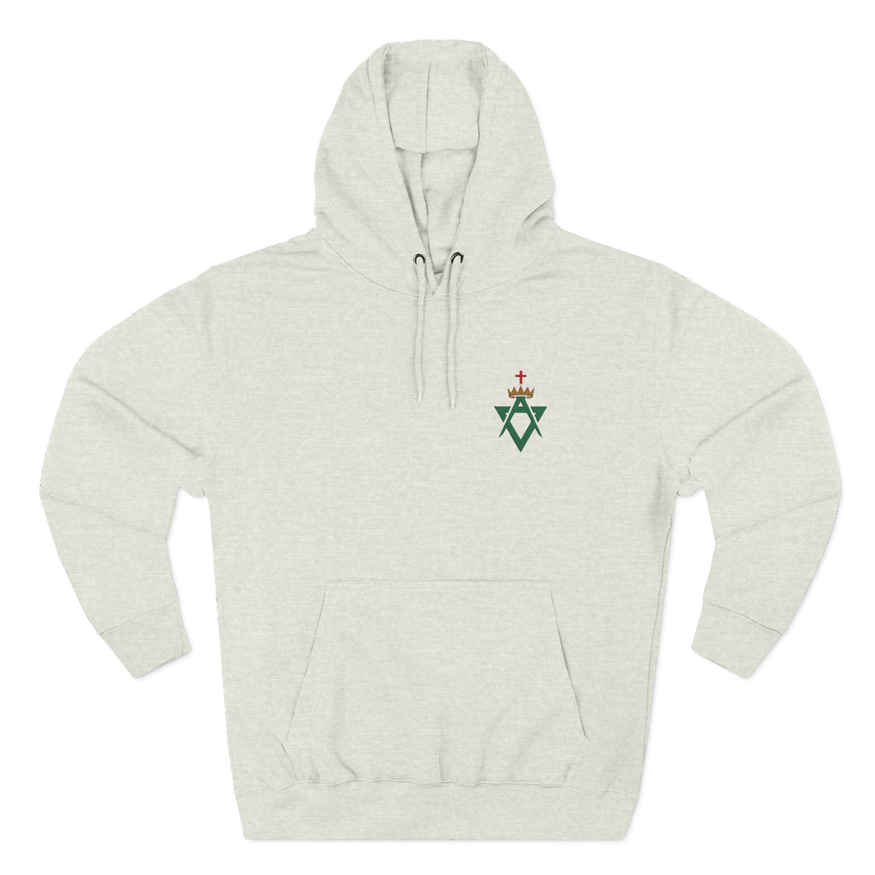 Allied Masonic Degrees Hoodie - Embroidered AMD Emblem - Bricks Masons