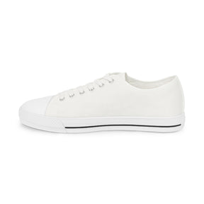 Allied Masonic Degrees Sneaker - Low Top Sneaker Black & White AMD Emblem - Bricks Masons