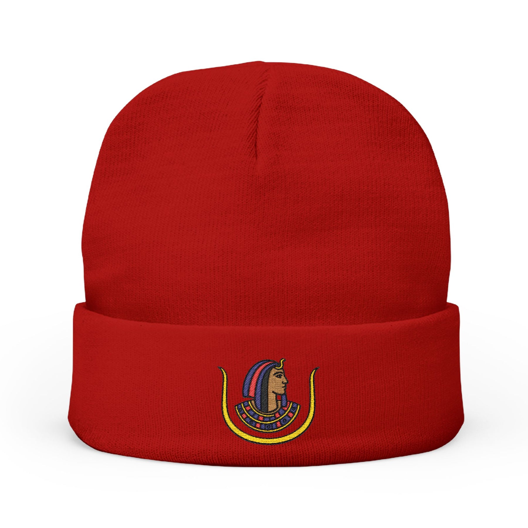 DOI Beanie - Knit Embroidery Emblem - Bricks Masons