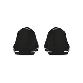 Knight Templar Priests Sneaker - Low Top Sneaker Black & White - Bricks Masons