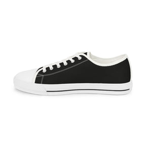 Red Cross of Babylone Sneaker - Low Top Sneaker Black & White Gold & Green Emblem - Bricks Masons