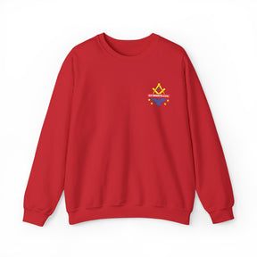 National Sojourners Sweatshirt - Embroidered Crewneck Style - Bricks Masons