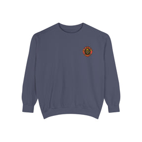 Master Mason Blue Lodge Sweatshirt - Embroidered Emblem Fire Fighter - Bricks Masons