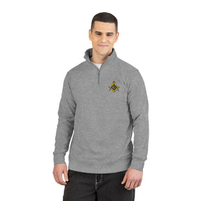Master Mason Blue Lodge Sweatshirt - Square & Compass G Embroidery - Bricks Masons