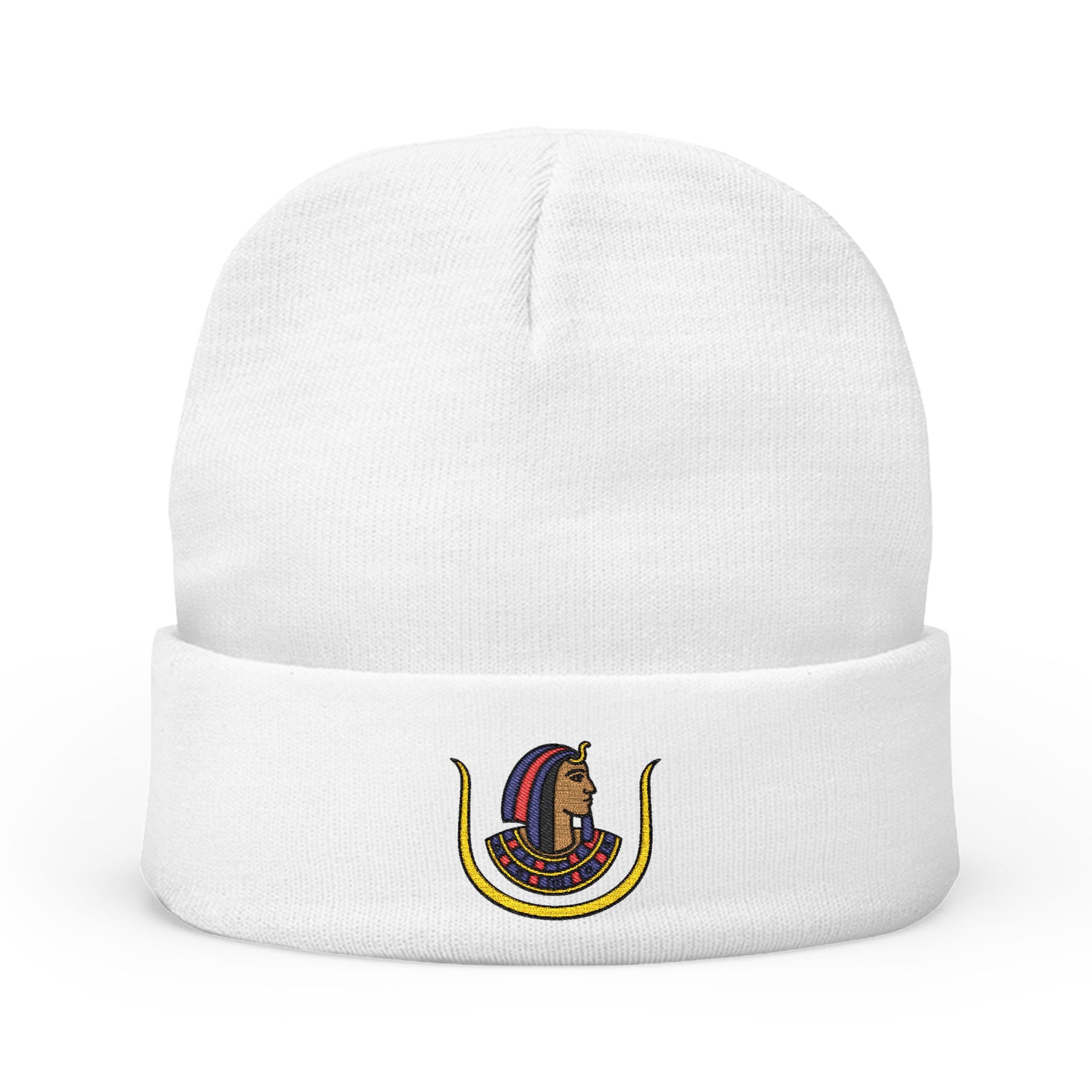 DOI Beanie - Knit Embroidery Emblem - Bricks Masons