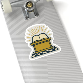Master Mason Blue Lodge Sticker Decal - Kiss-Cut Colorful - Bricks Masons