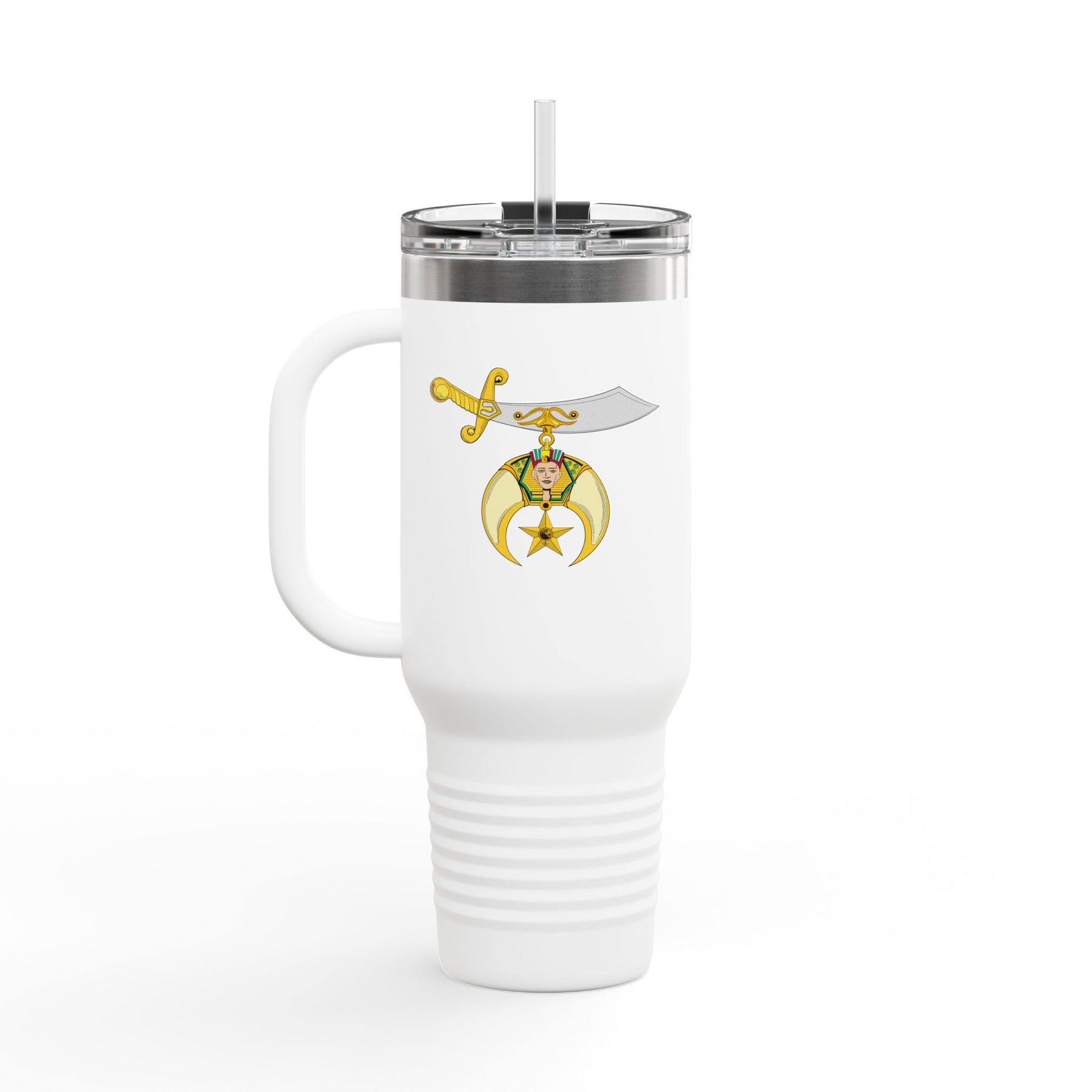 Shriners Ringneck Tumbler - 40oz Stainless Steel & Insulated - Bricks Masons