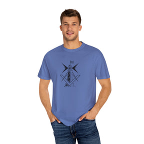 Master Mason Craft T-Shirt - United Kingdom Beacon of Brotherhood - Bricks Masons