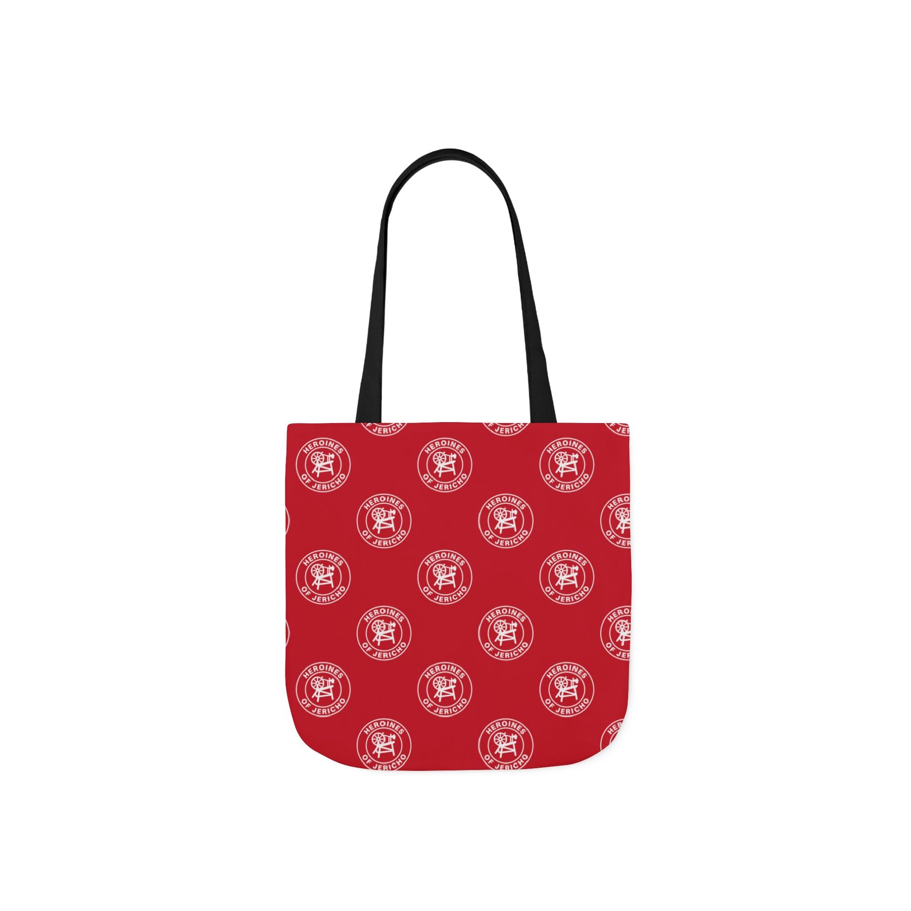 Heroines of Jericho Tote Bag - Red & White Polyester - Bricks Masons