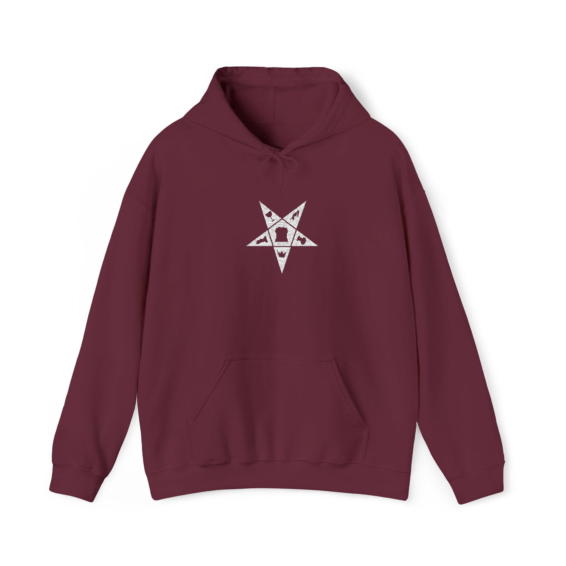 OES Hoodie - Soft Cotton Poly Blend Signature Front Stitch - Bricks Masons