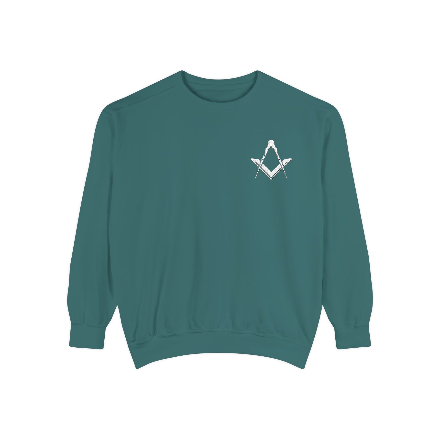 Master Mason Blue Lodge Sweatshirt - Embroidered Square & Compass - Bricks Masons