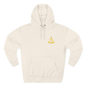 District Deputy Grand Master Blue Lodge Hoodie - Signature Front Emblem - Bricks Masons