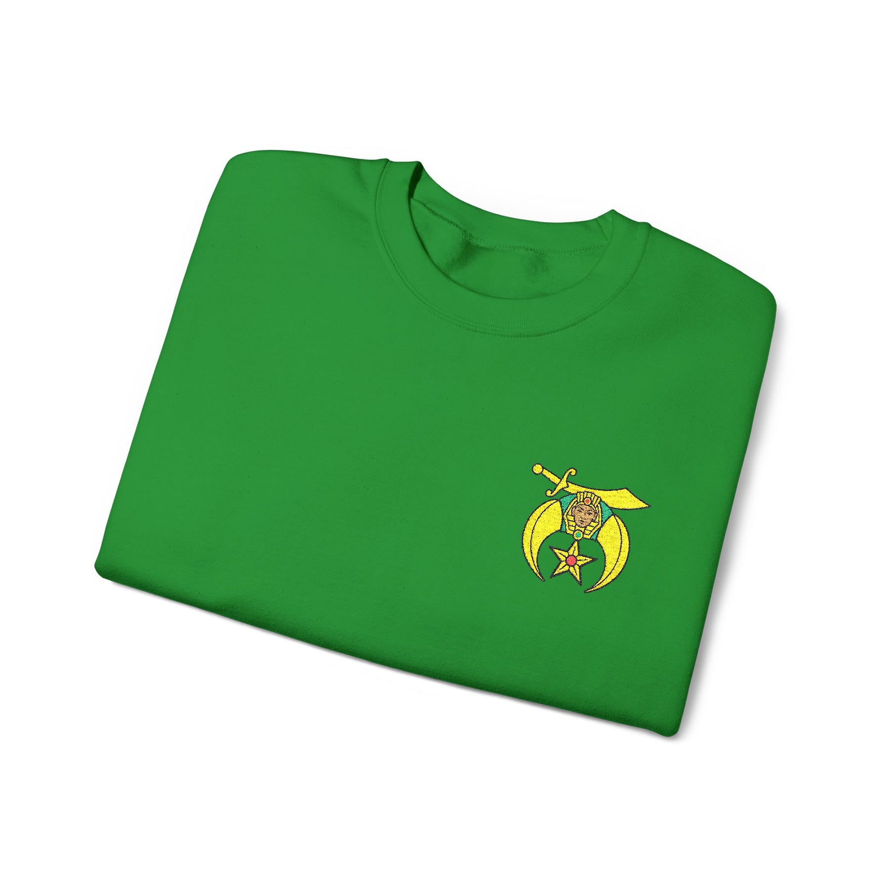 Daughters of Sphinx Sweatshirt - Crewneck Embroidered Emblem - Bricks Masons