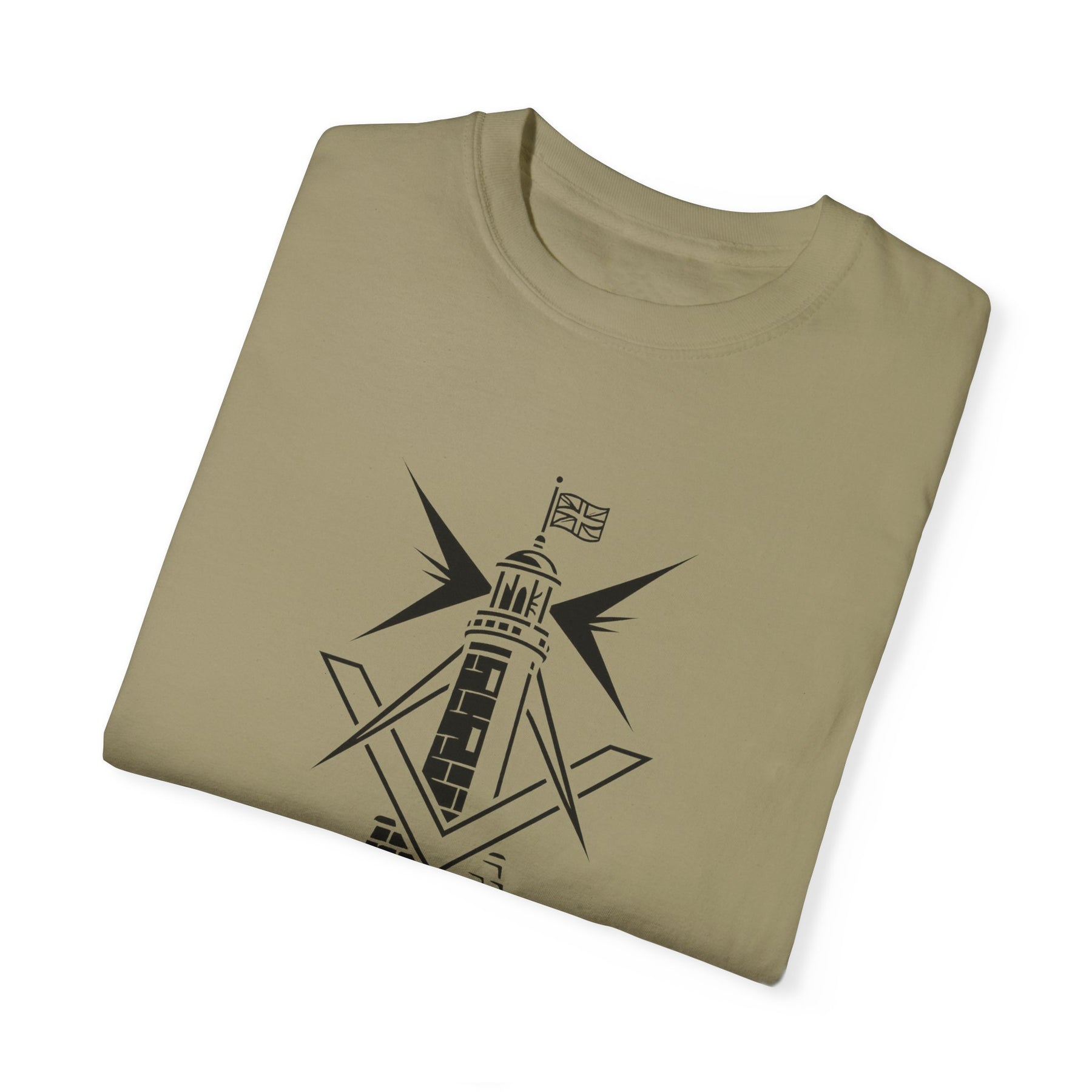 Master Mason Craft T-Shirt - United Kingdom Beacon of Brotherhood - Bricks Masons