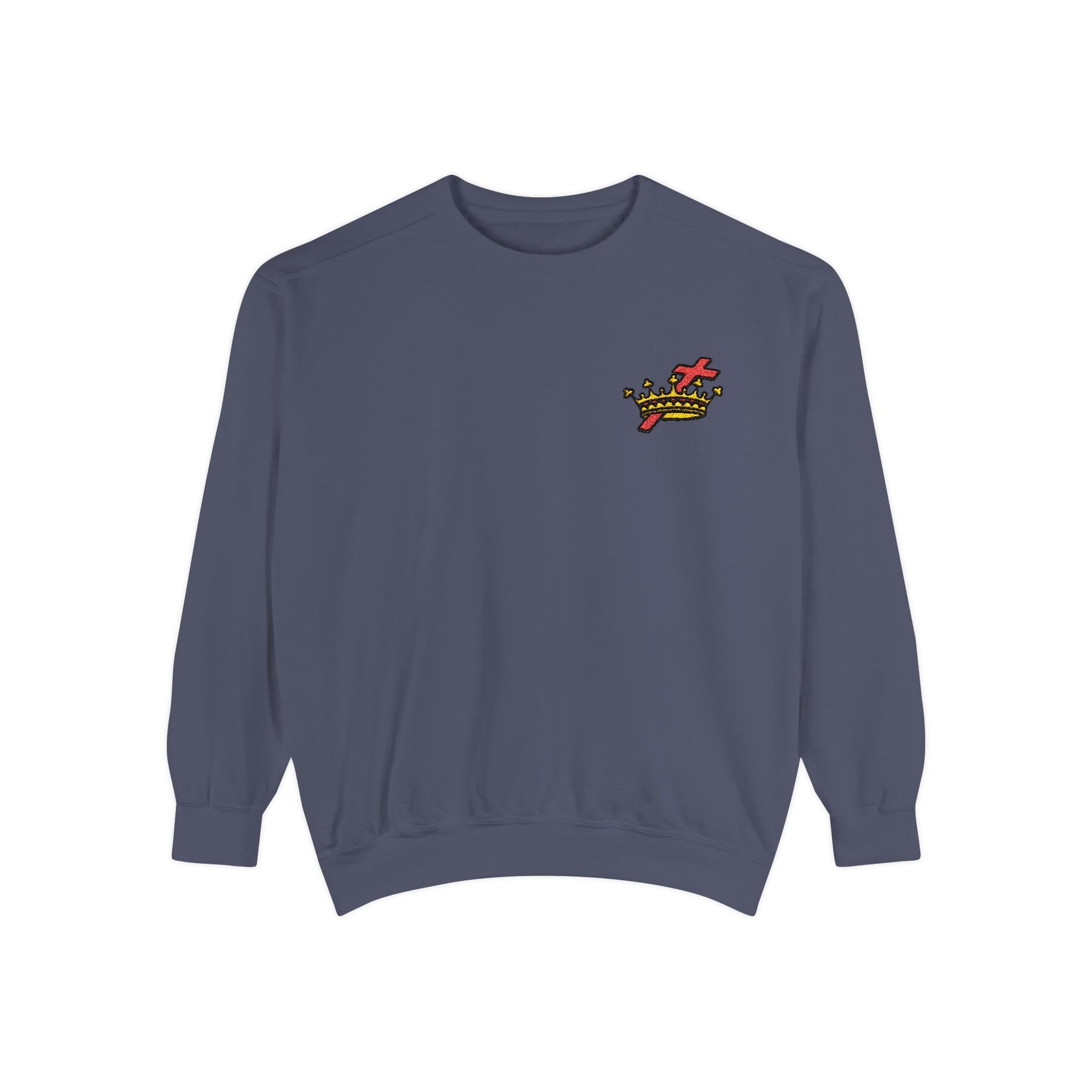 Lady Knights Cyrene Sweatshirt - Cross & Crown Front Embroidery - Bricks Masons