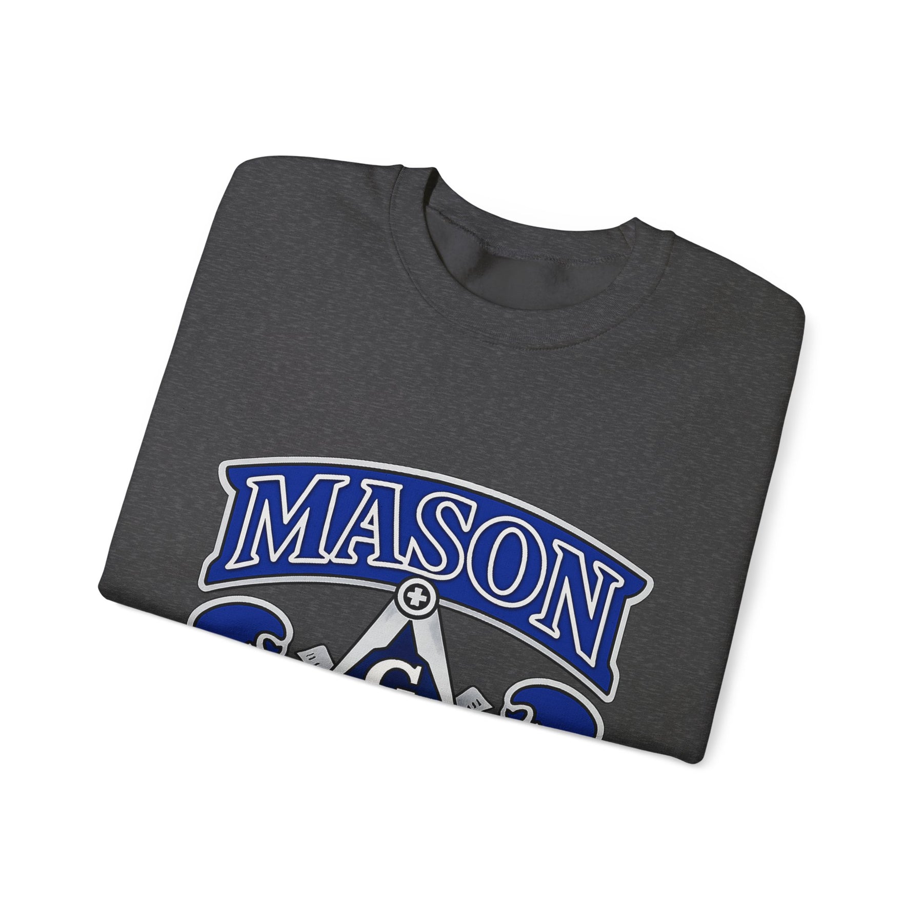 Master Mason Blue Lodge Sweatshirt - 2B1 ASK1 Square & Compass G - Bricks Masons