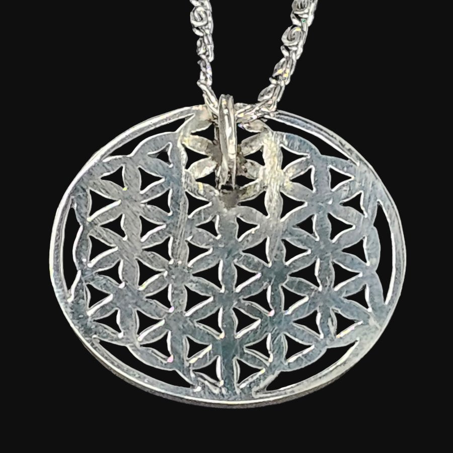 Kabbalah Flower of Life Pendant in Silver 4 cm 13 g Art 189 - Bricks Masons