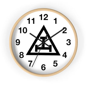 Royal Arch Chapter Clock - Wooden Frame