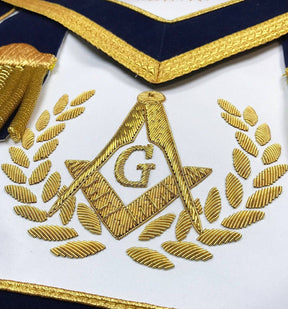 Master Mason Blue Lodge Regalia Set - Navy - Bricks Masons