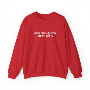 Master Mason Blue Lodge Sweatshirt - Make Freemasonry Great Again - Bricks Masons