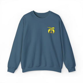 Daughters of Sphinx Sweatshirt - Crewneck Embroidered Emblem - Bricks Masons