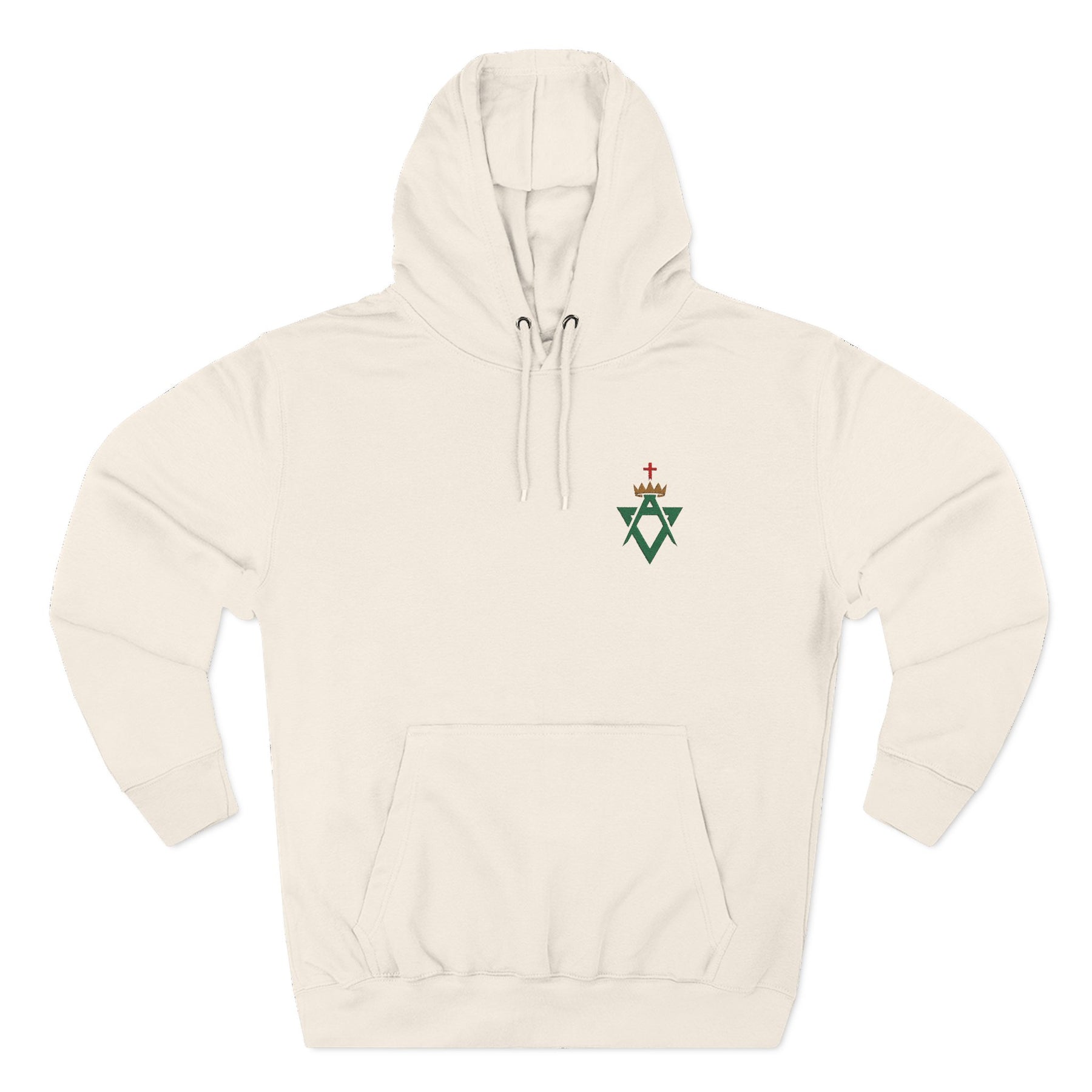 Allied Masonic Degrees Hoodie - Embroidered AMD Emblem - Bricks Masons