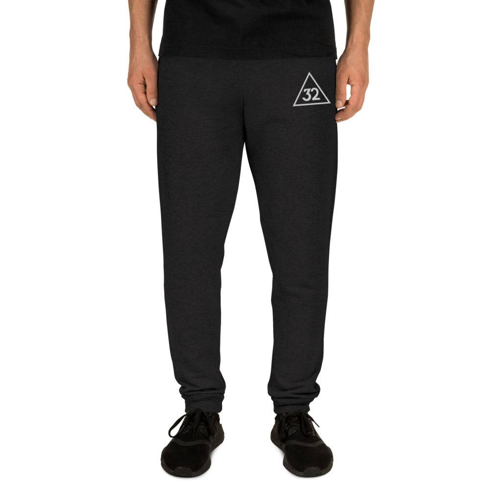 32nd Degree Scottish Rite Jogger - Embroidery - Bricks Masons