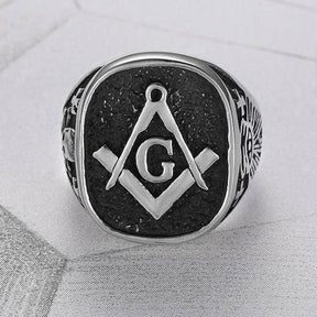 33rd Degree Scottish Rite Ring - Skull - Bricks Masons