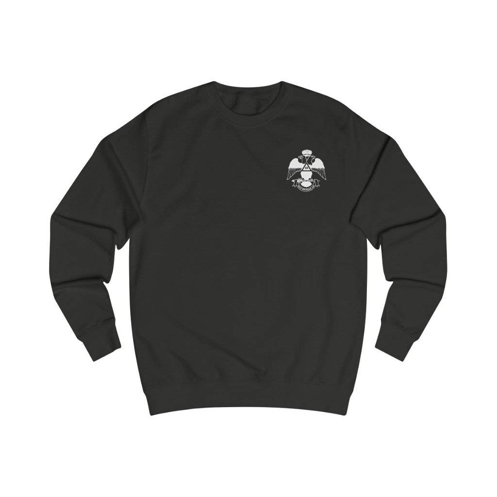 33rd Degree Scottish Rite Sweatshirt - Wings Down Various Colors - Bricks Masons
