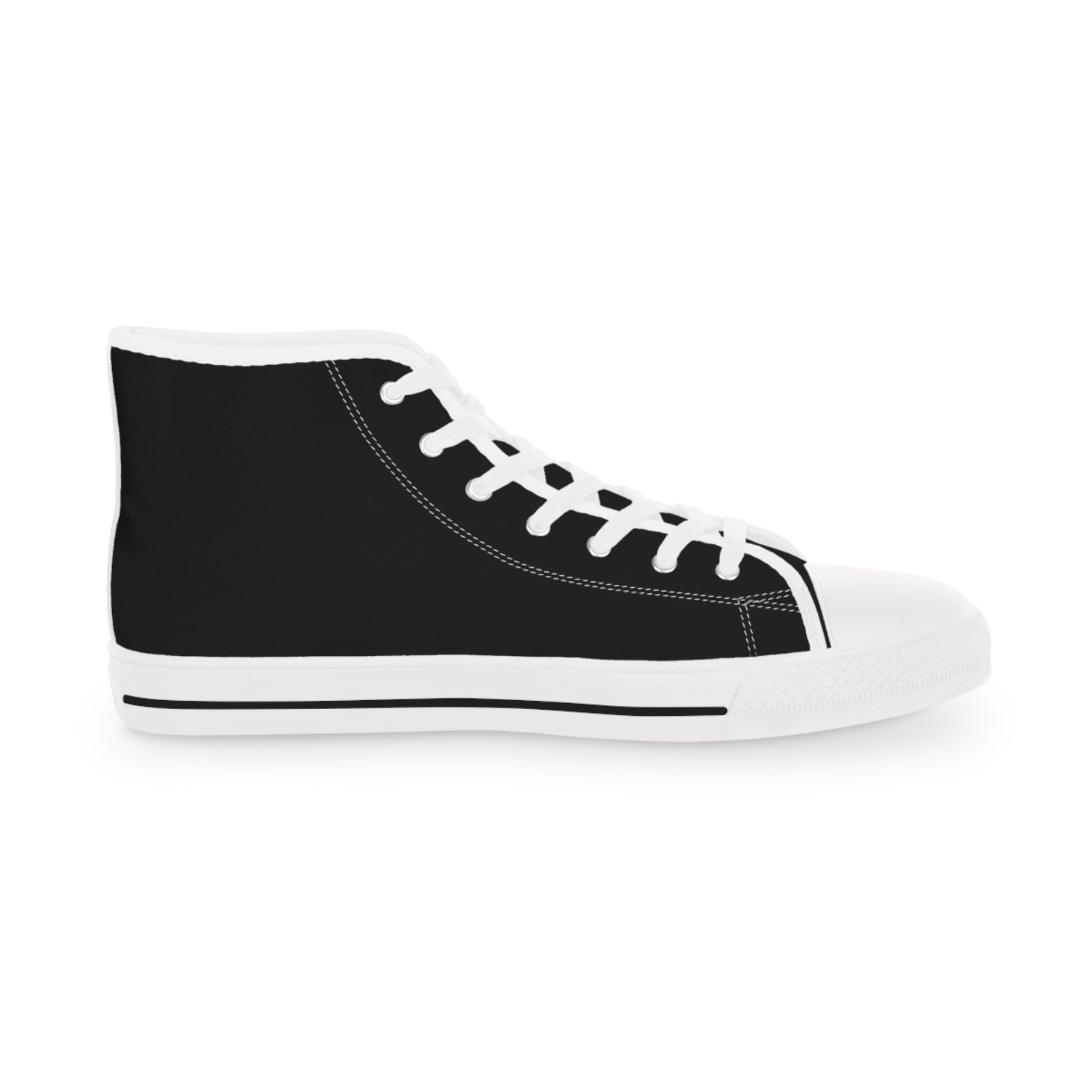 Royal Ark Mariner Sneaker - High Top Black & White Golden Emblem - Bricks Masons