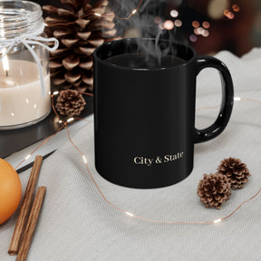 Master Mason Blue Lodge Mug - S&C G Good Morning with Customization - Bricks Masons