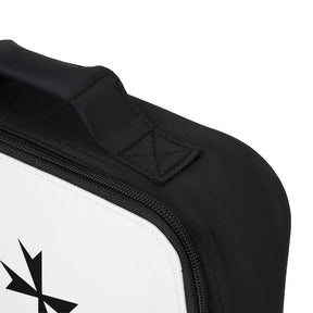 Order Of Malta Commandery Lunch Bag - Black & White