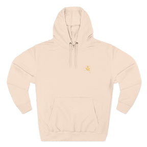 Master Mason Blue Lodge Australia Jurisdiction Hoodie - Embroidered Front Emblem - Bricks Masons