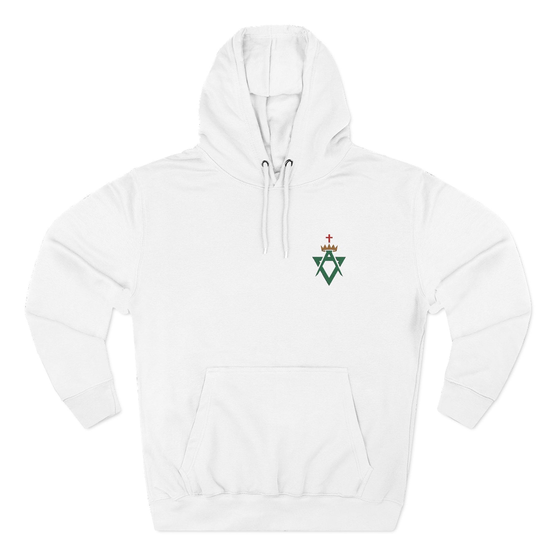 Allied Masonic Degrees Hoodie - Embroidered AMD Emblem - Bricks Masons