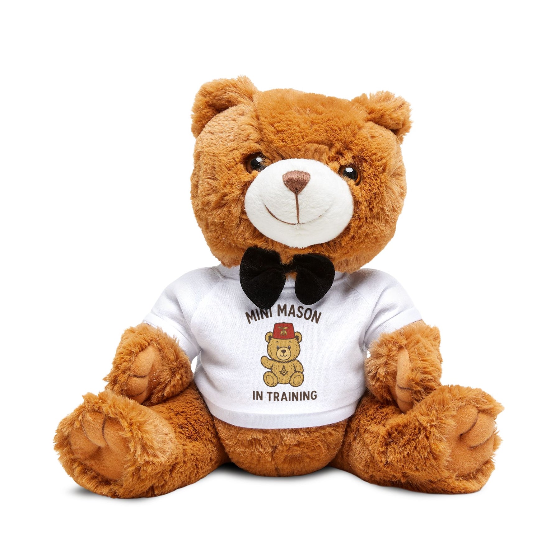 Shriners Teddy Bear - Mini Mason In Training Plushie - Bricks Masons
