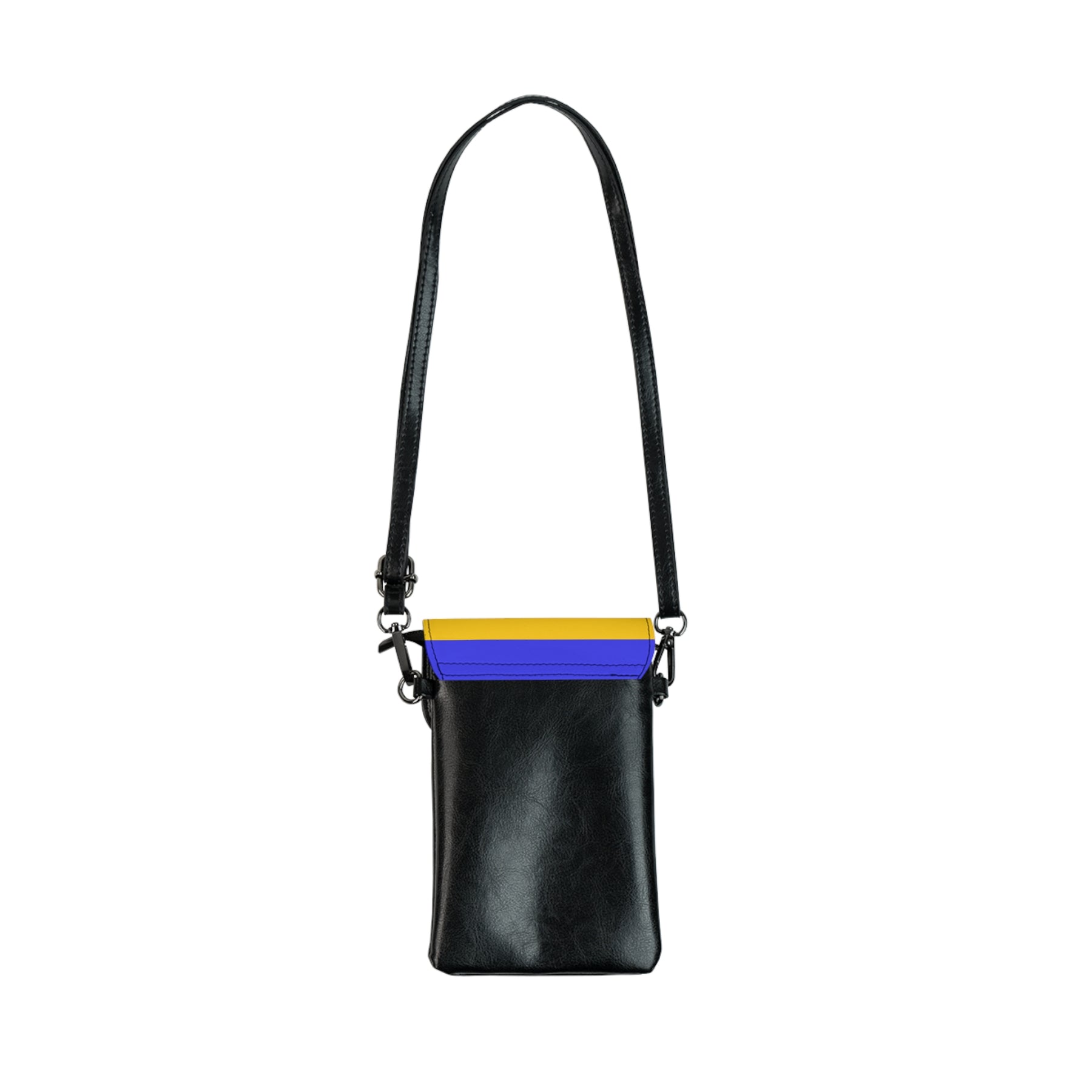 OES Cell Phone Wallet - Colorful Star With Microfiber Leather - Bricks Masons