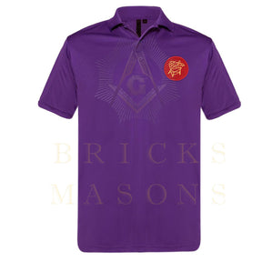Heroines Of Jericho Polo Shirt - Cotton Various Colors - Bricks Masons