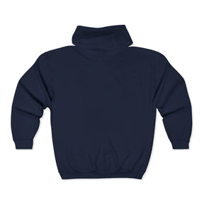 Master Mason Blue Lodge Hoodie - Zip Up Jacket with Embroidered Emblem - Bricks Masons