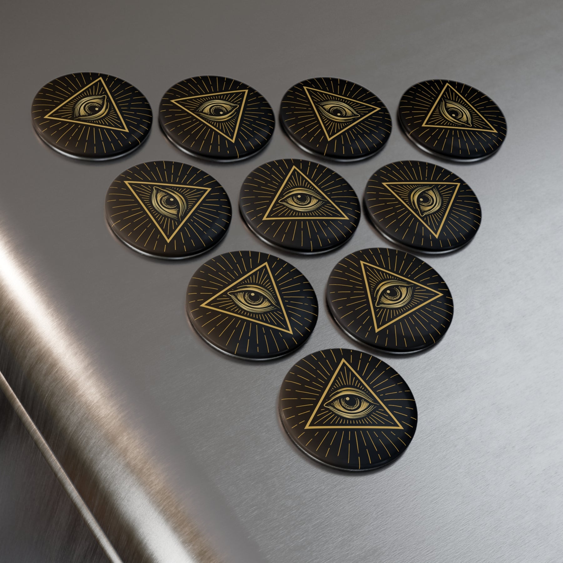 Eye Of Providence Magnet - Decorative Refrigerator - Bricks Masons