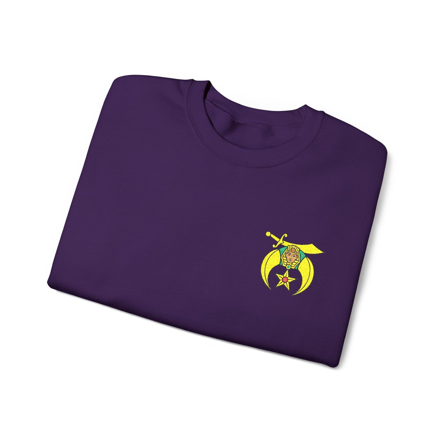 Daughters of Sphinx Sweatshirt - Crewneck Embroidered Emblem - Bricks Masons