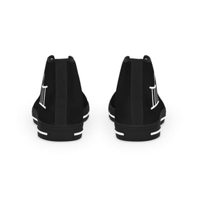 St. Lawrence the Martyr Sneaker - High Top Black & White - Bricks Masons
