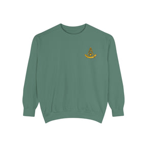 Past Master Blue Lodge Sweatshirt - Embroidered Quadrant & Compass Sun - Bricks Masons