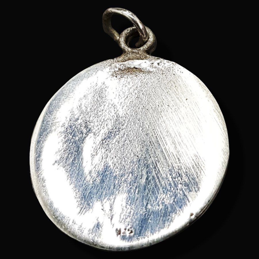 Horus Eye Pendant in Silver 2.5 cm 6 g Art 607 - Bricks Masons